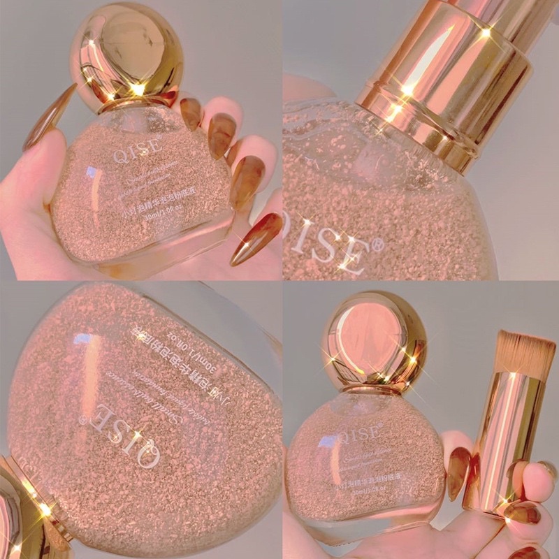 Kem nền Qise  căng bóng bắt sáng kèm chổi