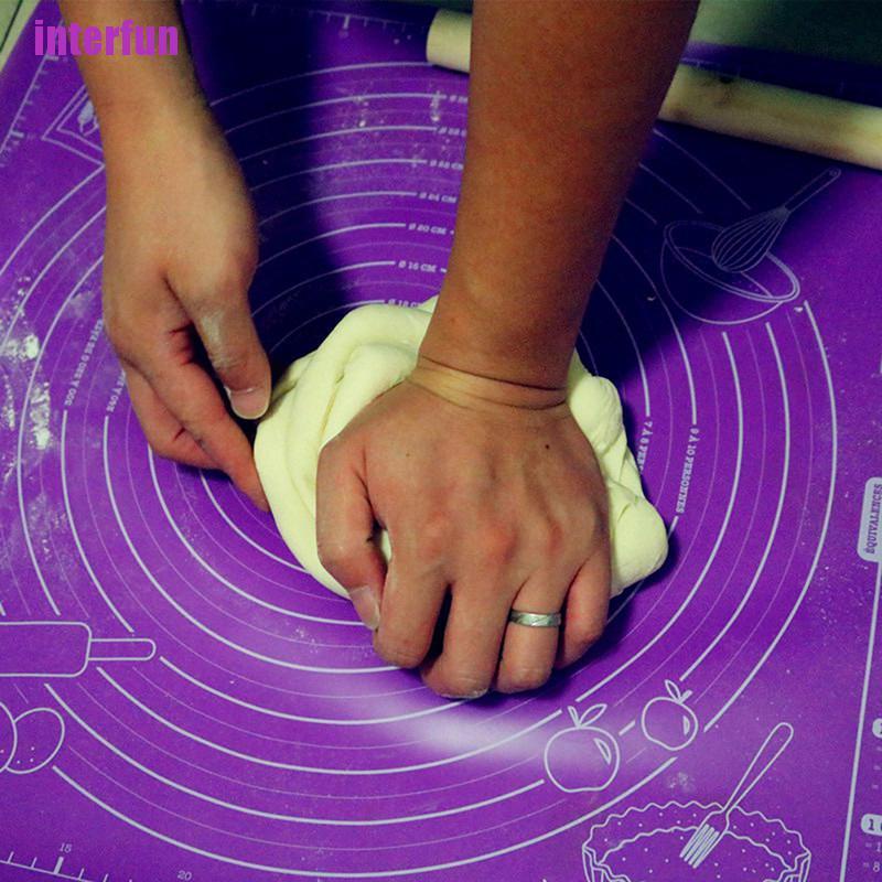 Thảm Nhào Bột Làm Bánh Bằng Silicone Chống Dính