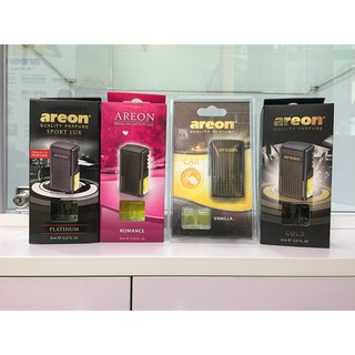 Nước Hoa Ô tô AREON Cài Cửa gió Điều Hòa Sport Lux -chính hãng (tặng kèm 1 khăn lau xe)