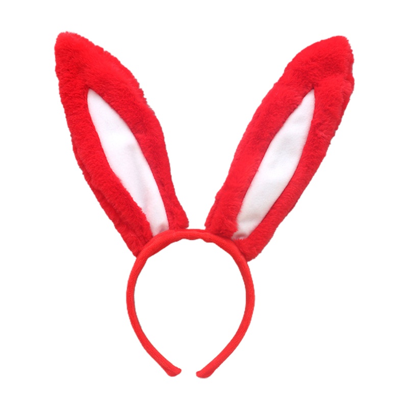 Băng Đô Cài Tóc Tai Thỏ Phối Lông Xù Đáng Yêu Kiểu Lolita