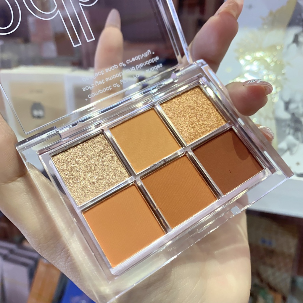 Bảng Phấn Mắt 6 ô Odbo Tone Signature Eyeshadow sang trọng