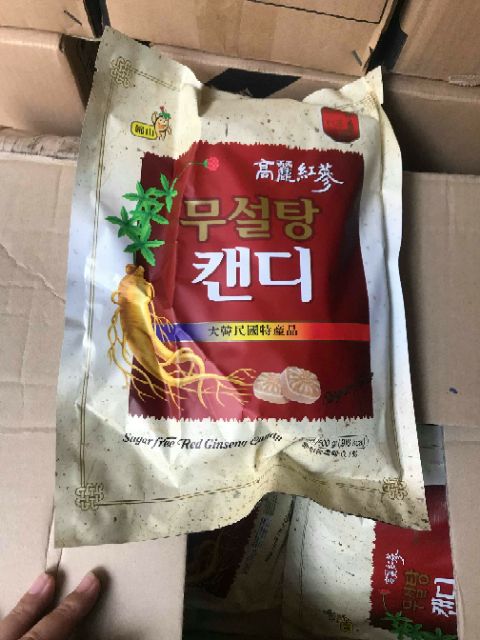 Kẹo Hồng Sâm không đường 500gr