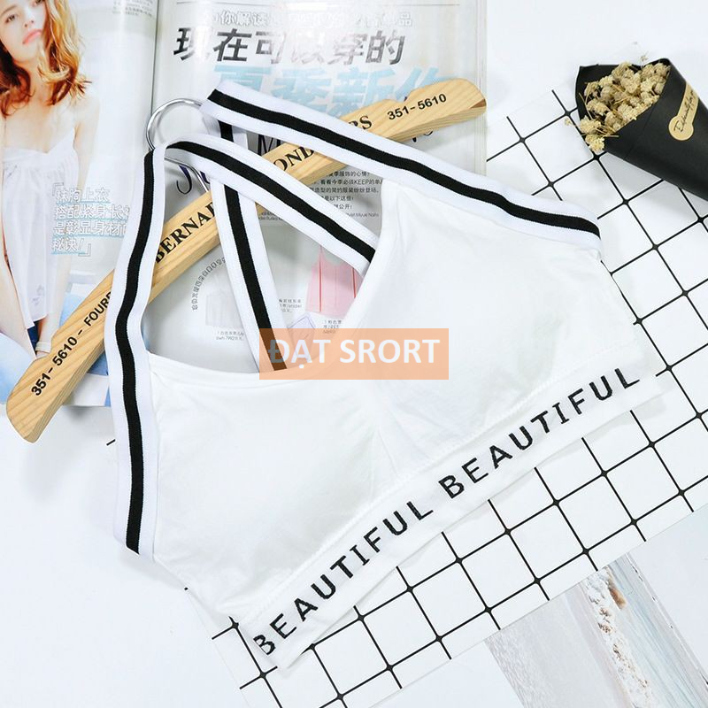 (Hàng Quảng Châu) Áo Bra Tập Thể Thao , Đi Chơi , Yoga , Gym , Nâng Ngực , Co Giãn 4 Chiều