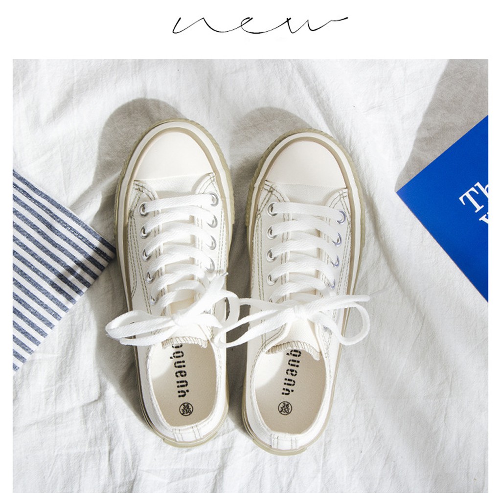 Giày thể thao nữ 👟 Nhiều màu 👟 Có đế in hình trái tim dễ thương cho cô nàng ngọt ngào - G10 | BigBuy360 - bigbuy360.vn