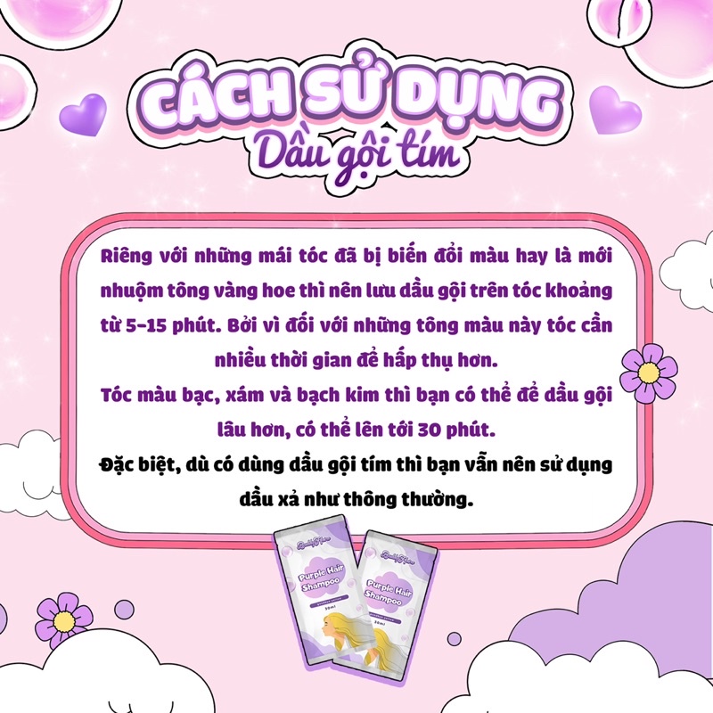 Dầu gội tím khử vàng Goodbye Yellow độc quyền thương hiệu Buddyhairs , Buddy.hairs, Buddyhair