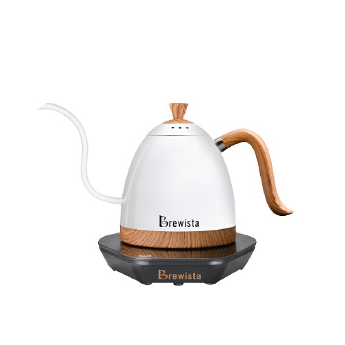 Ấm đun cảm ứng chuyên dụng rót cà phê Kettle 600ml - Trắng (Chính hãng Brewista)