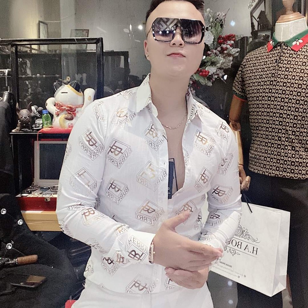 Áo Sơ Mi Cao Cấp Mới Ra Sành Điệu Hot Trends Giới Trẻ 3D Lụa Nhung Dành Cho Các Cặp Đôi Nam Nữ Mina-Fashion Nhiều Màu | BigBuy360 - bigbuy360.vn