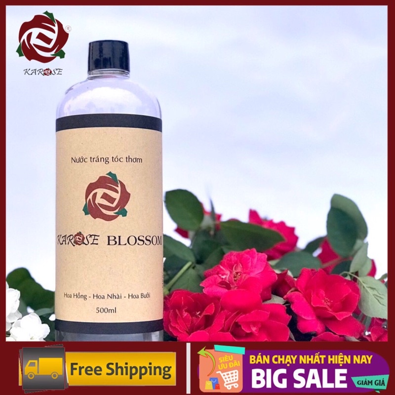 Nước Tráng Tóc Thơm Karose Blossom 500ml