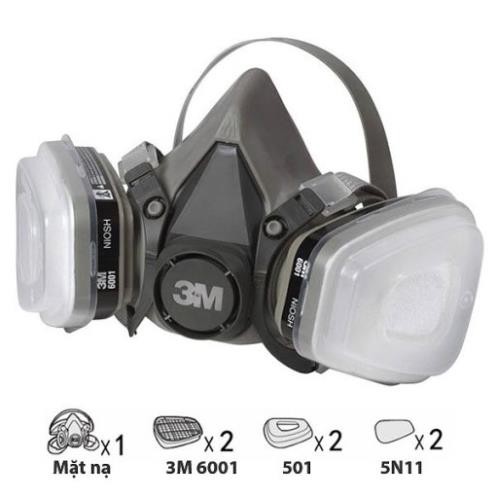 Mặt nạ phòng độc 3M 6200
