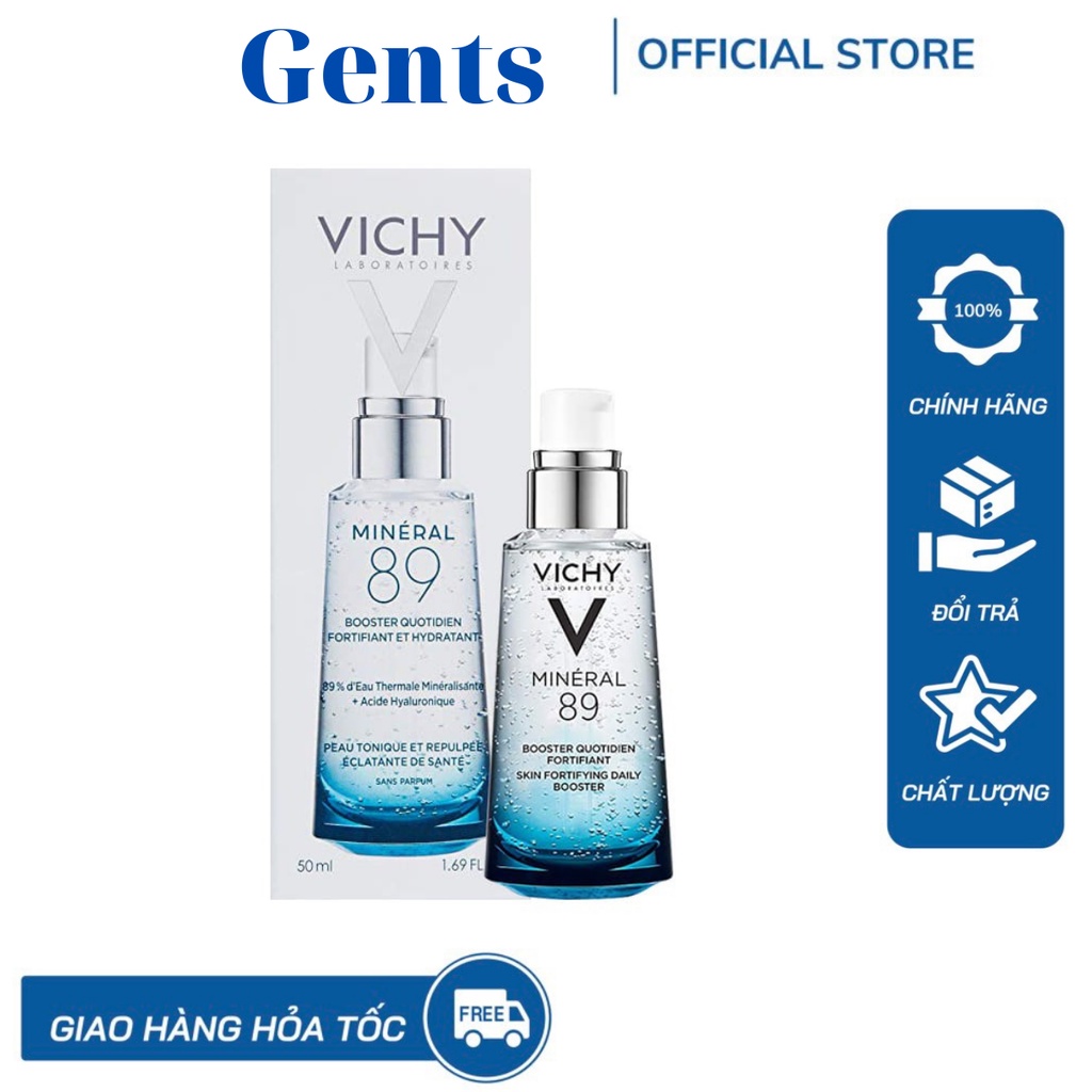 Serum Vichy Minéral 89 - Dưỡng Khoáng Cô Đặc Và Phục Hồi Da GentsOfficiaStore