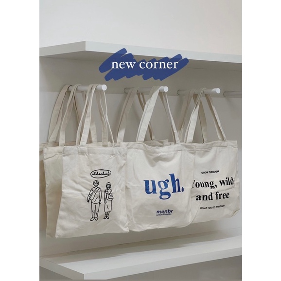 Totebag vải Ulzzang nhiều mẫu