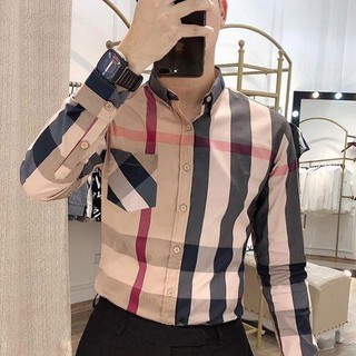ÁO SƠ MI NAM KẺ BBR CAO CẤP