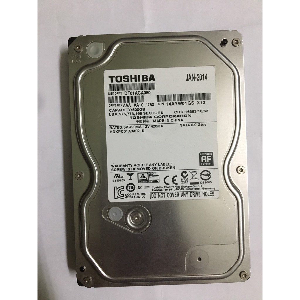 HDD ổ cứng PC 500G các loại - Tặng kèm cáp Sata | BigBuy360 - bigbuy360.vn