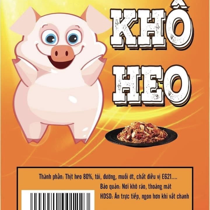 Khô Heo Cháy Tỏi 250g  Đồ Ăn Vặt Vừa Ngon,Vừa Rẻ. Hàng loại 1 Thơm Ngon Đặc Biệt. | BigBuy360 - bigbuy360.vn