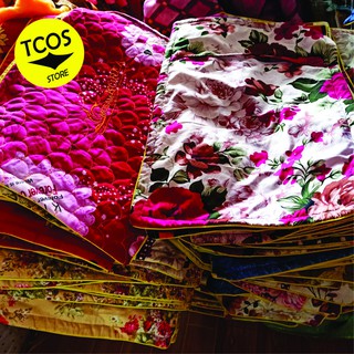 Áo gối vỏ gối chần poly cotton kích thước 40cm x 60cm khóa kéo tiện dụng, vải mềm
