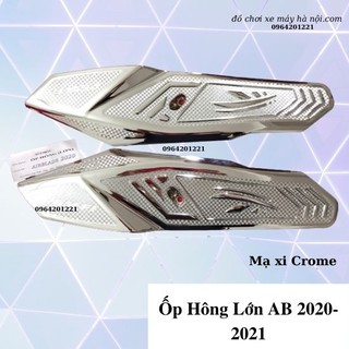 Ốp hông lớn ab 2020-2021 mạ xi crome sáng bóng