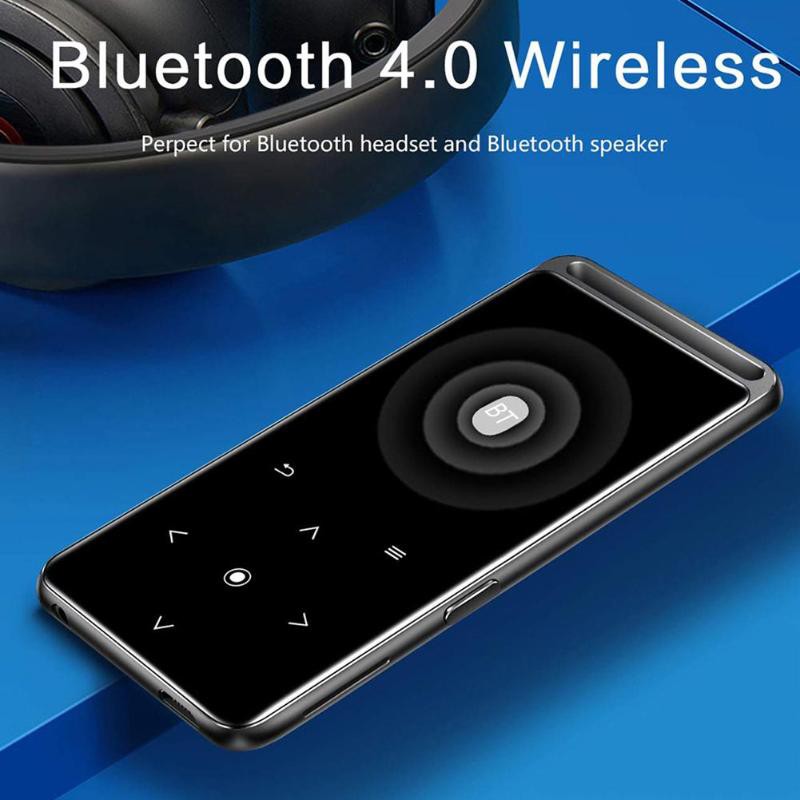 Máy nghe nhạc Mp3 BENJIE M6 Bluetooth 5.0 hỗ trợ bộ nhớ 16GB âm thanh chất lượng cao kèm phụ kiện
