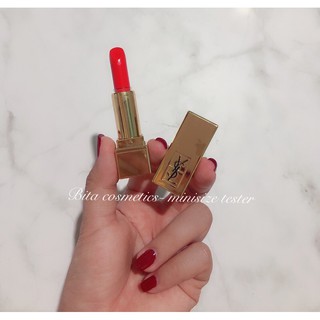 Son YSL màu 13 đỏ cam minisize unbox