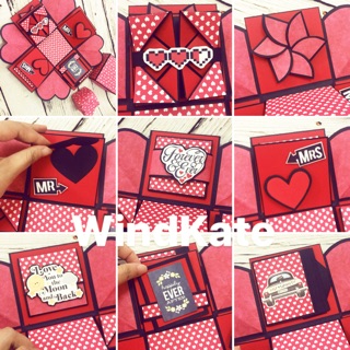 Love box chủ đề “wedding” - Hộp quà cưới