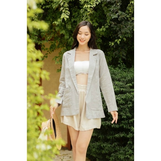 Áo BLAZER linen