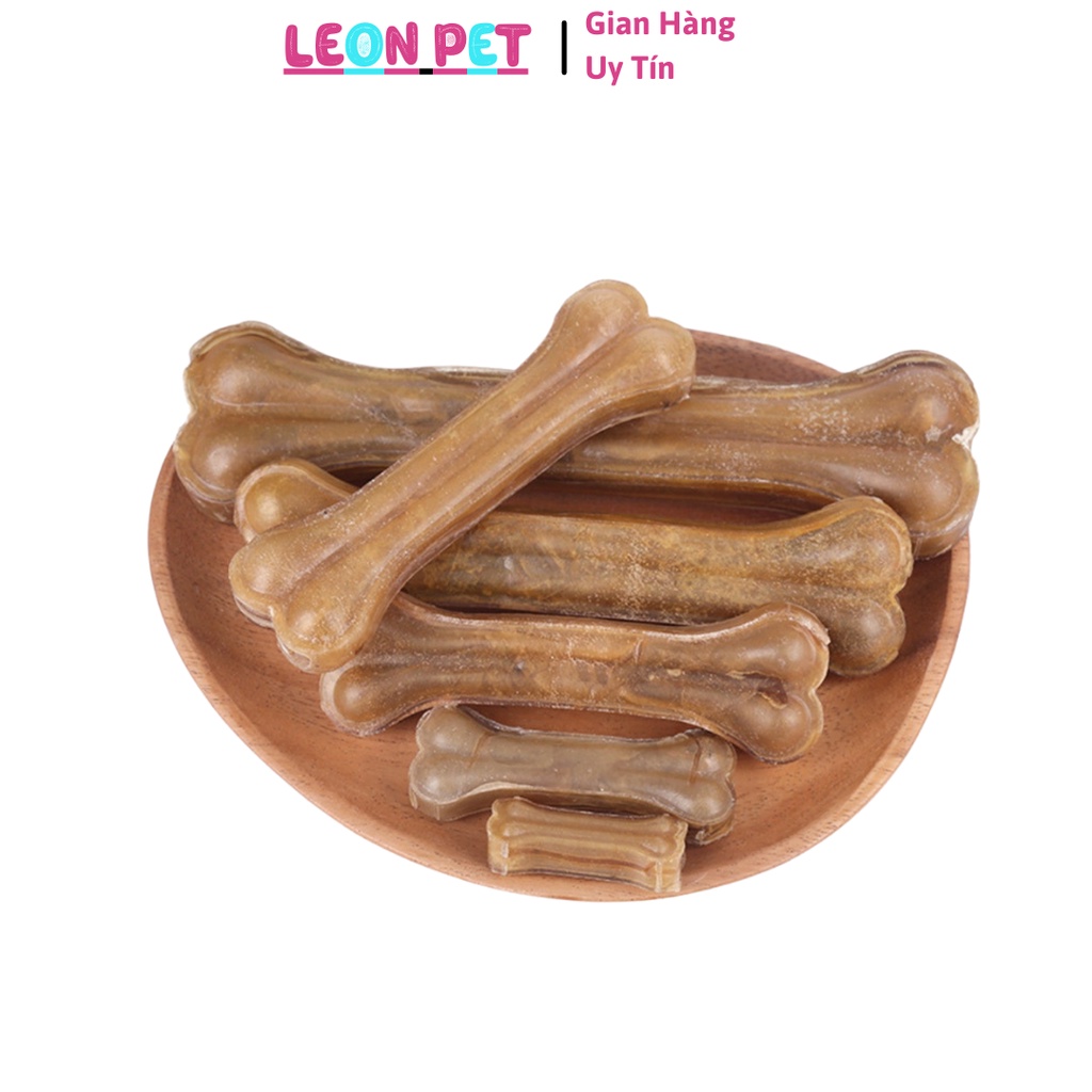 Xương Gặm Da Bò Cho Chó Sạch Răng - Leon Pet Store