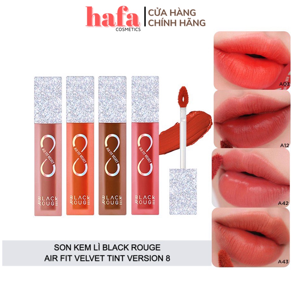 Son BlackRouge Ver8 - Son Kem Lì BlackRouge Air Fit Velvet Tint Ver.8 The Crystal