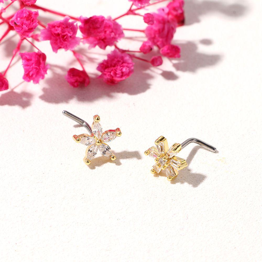 SUMU Khuyên Mũi Bằng Thép Không Gỉ Thời Trang Cá Tính