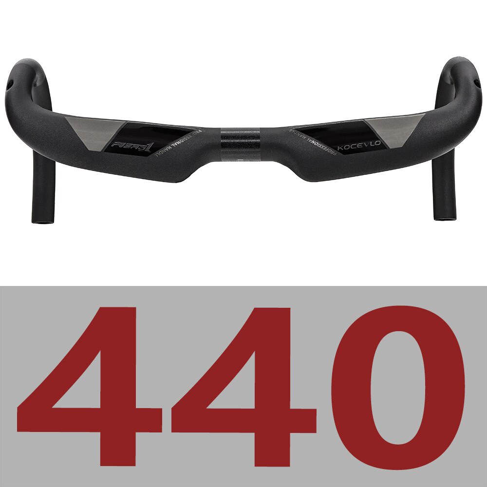 Thanh Ghi Đông Bằng Sợi Carbon 1 31.8mm 400/420/440mm Chuyên Dụng Cho Xe Đạp Đua