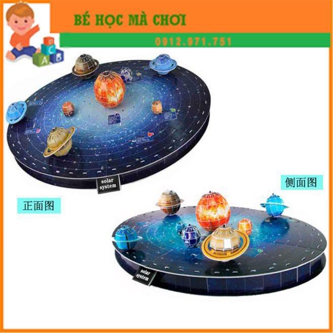 Mô hình Puzzle 3D hệ hành tinh mặt trời