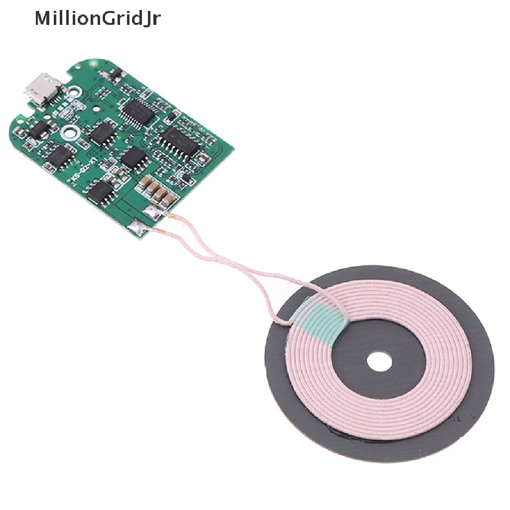 1 Mạch Sạc Nhanh Không Dây Qi 10W + Cuộn Dây