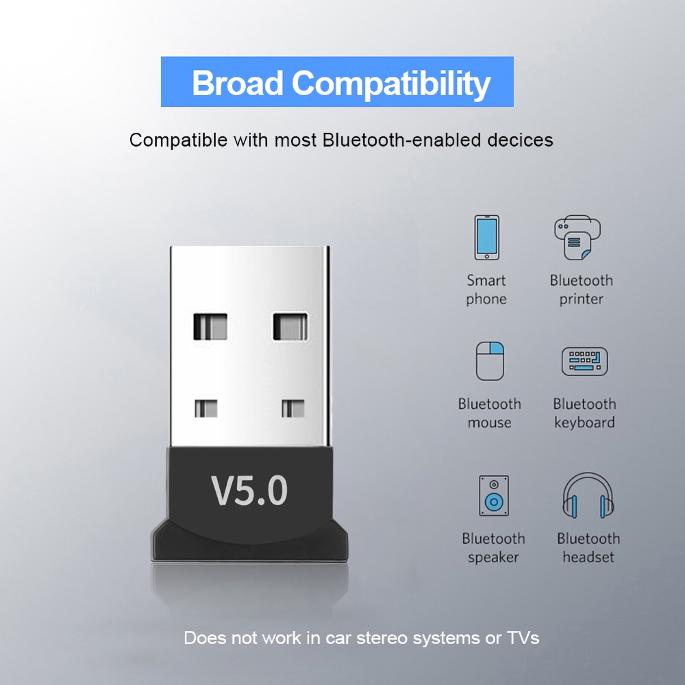 Usb Nhận Tín Hiệu Bluetooth 5.0 Cho Máy Tính