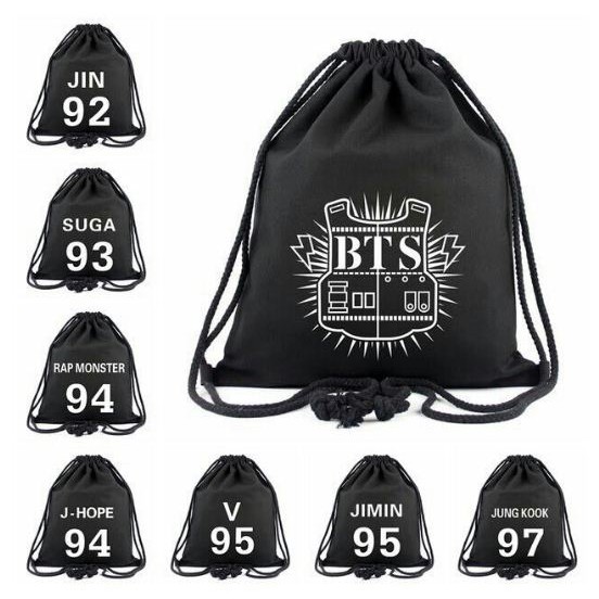 Ba lô Dây Rút Army Peace BTS KPOP