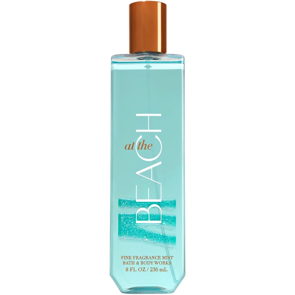 Nước hoa xịt thơm authentic Bath & Body Works At the Beach fine fragrance mist 236ml (Mỹ)
