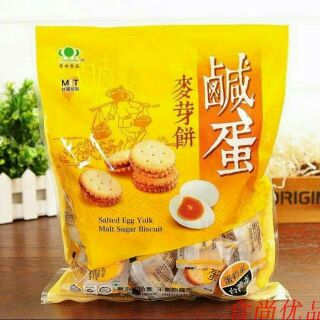 Bánh quy trứng muối Đài Loan 500g