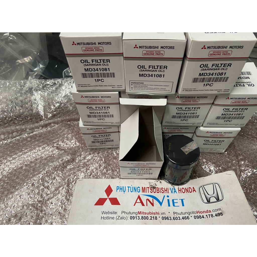 Lọc nhớt, Lọc dầu xe Mitsubishi Xpander, Attrage, Mirage, Jolie, Pajero, Outlander, Hàng chính hãng 100% | MZ690115