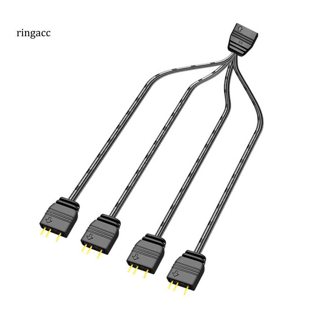 Dây Cáp Chia Cổng Argb 33.5cm 1 Sang 4 Cho Bo Mạch Argb