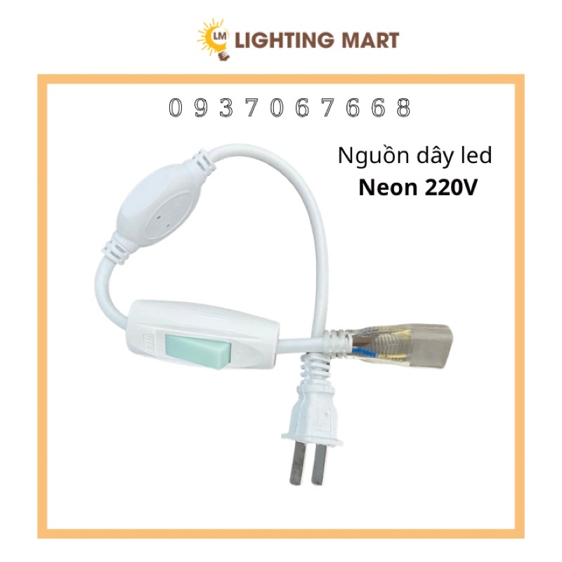 Nguồn dây led neon 220V - Sử dụng cho dây led neon 220V trang trí
