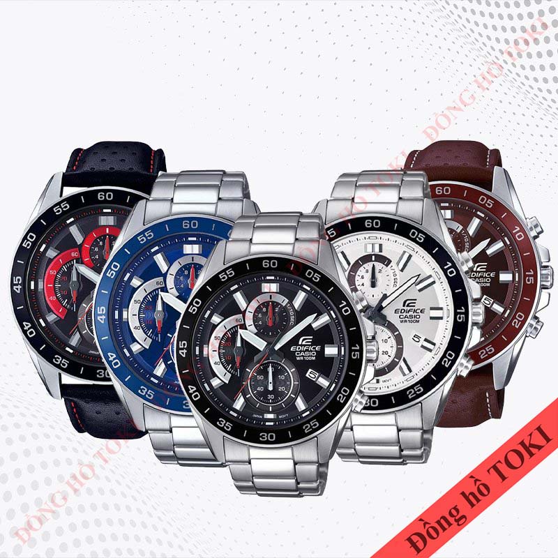 Pin thay cho đồng hồ đeo tay casio Edifice EFV-550 dây da, dây kim loại