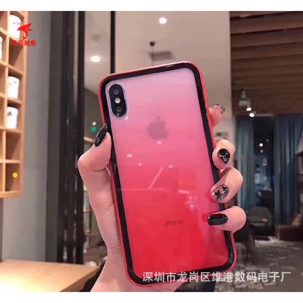 Ốp Điện Thoại Màu Gradient Cho Iphone 7 Iphone 8 Xr Xsmax | BigBuy360 - bigbuy360.vn