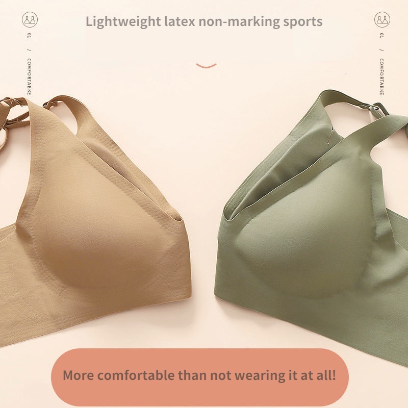 Áo Ngực Không Gọng Không Đường May Thiết Kế Thoải Mái Cho Nữ