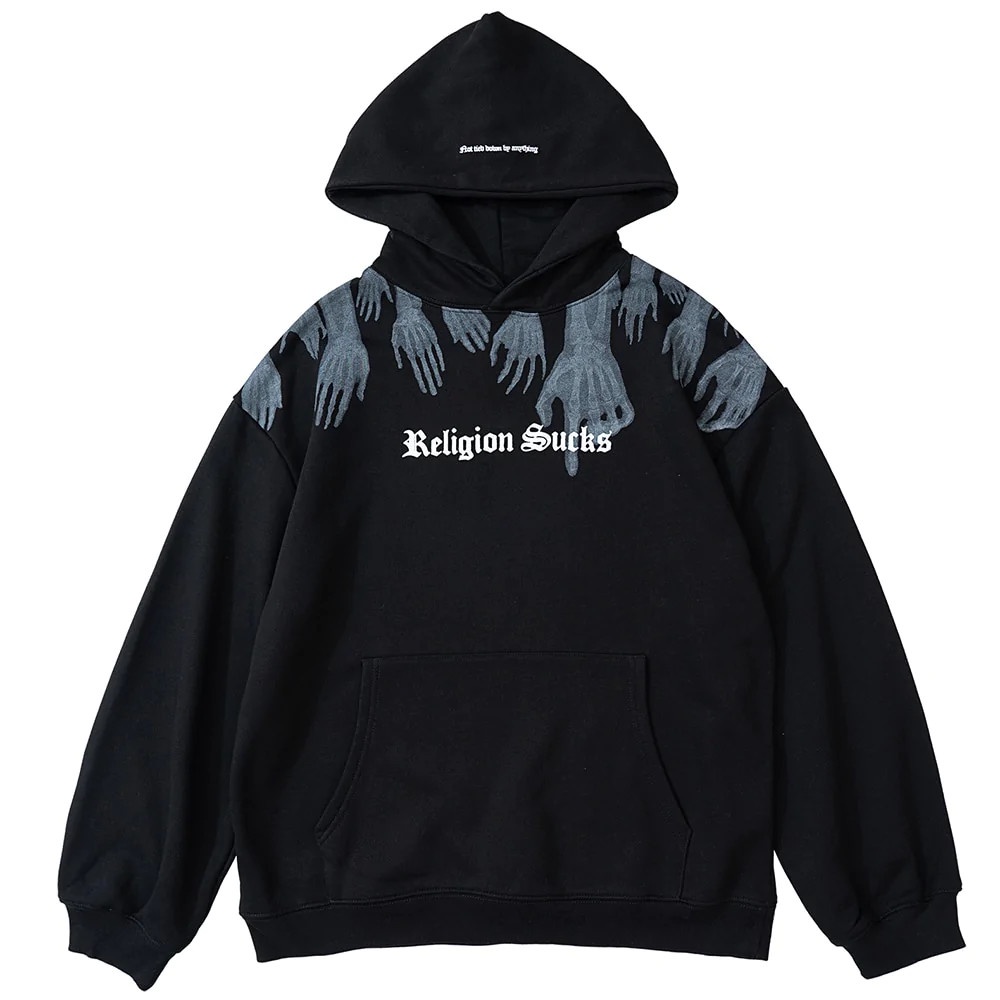 Áo Hoodie Religion Sucks, Áo Khoác Nỉ Godmother 2022
