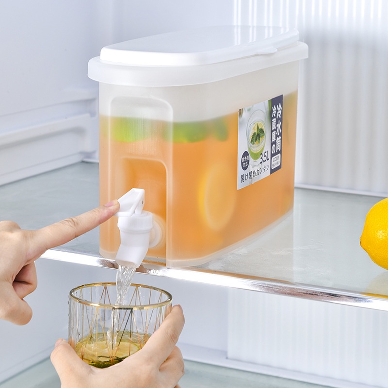 Bình đựng nước OSSAYI có vòi dung tích 3.5l tiện dụng cho tủ lạnh