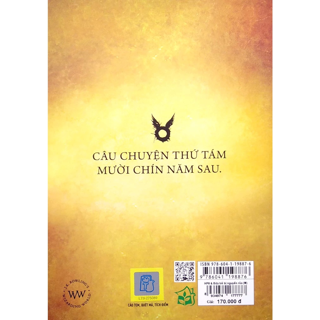 Sách Harry Potter Và Đứa Trẻ Bị Nguyền Rủa: Phần Một Và Hai
