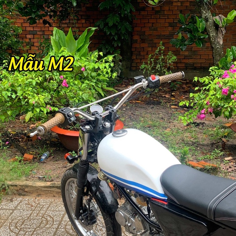 Ghi đông tracker, ghi đông scrambler,ghi đông cafe,.... inox304