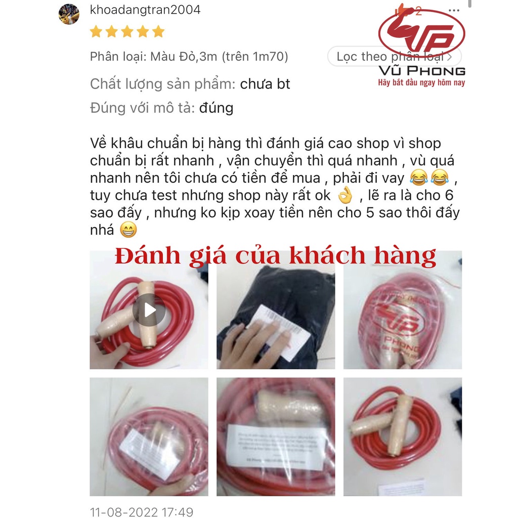 Dây Nhảy Thể Dục  Hàng cao cấp - Giá tận xưởng