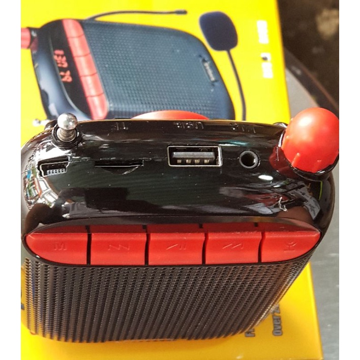 Máy trợ giảng Shuae A13 micro có dây hỗ trợ Bluetooth, USB, thẻ nhớ TF,đài FM