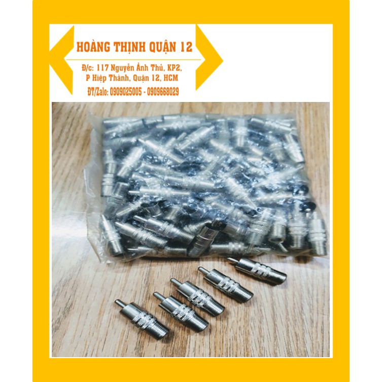 Jack AV Sắt hợp kim - đầu jack kết nối Tivi - Jack chuyển đổi đầu F5-RCA (AV) [Nguyên Bịch 100 con]