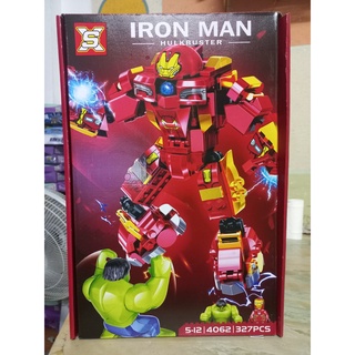 Đồ chơi lắp ráp Hulkbuster Iron man nhiều kích thước lắp ráp mô hình người sắt
