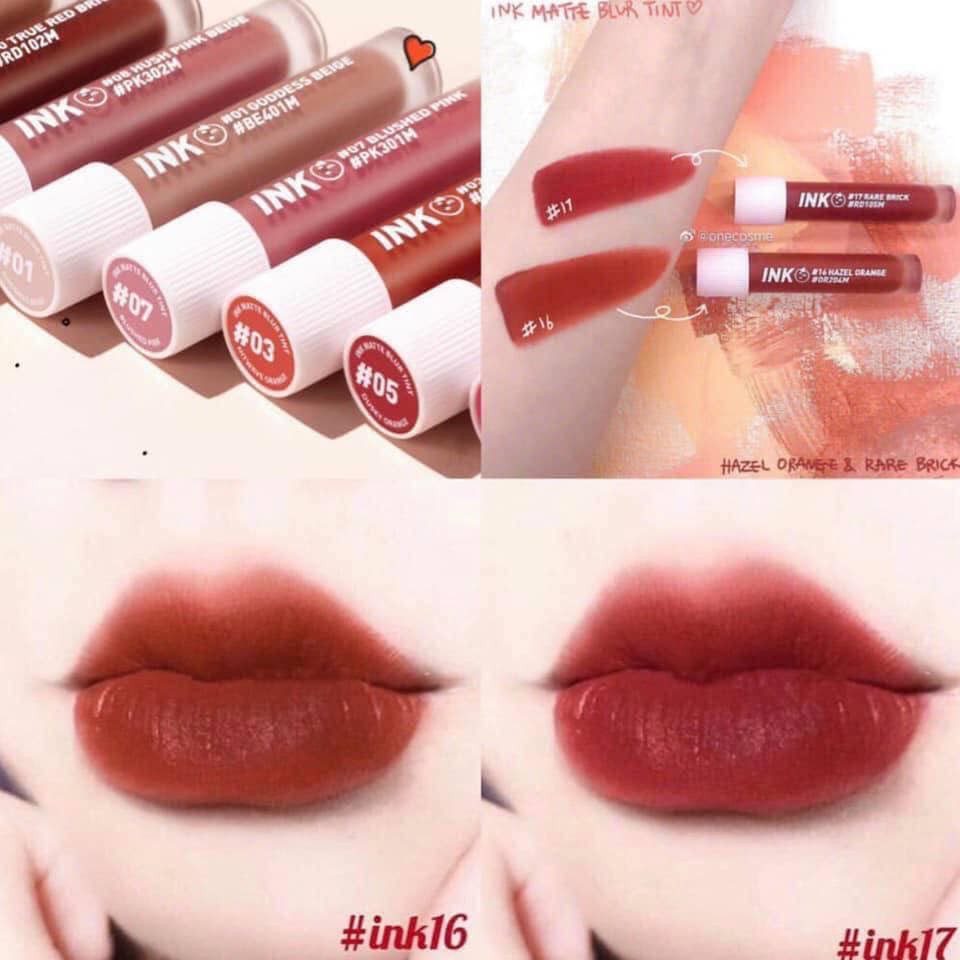 AUTH 100% Son thỏi lì Peripera ink velvet intense stick hàn quốc-cosmetic999