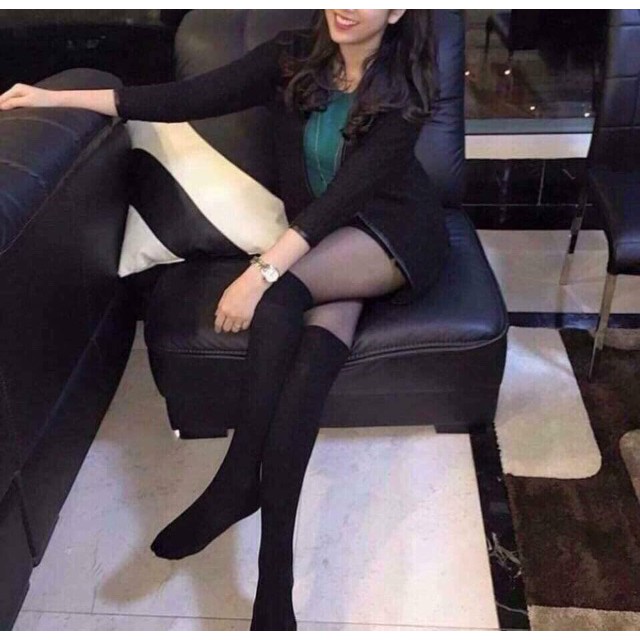 Quần tất nữ giả boots (bốt) đùi Manzzi loại 1 siêu sang chảnh